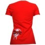 Strange Music - Red Graffiti Ladies T-Shirt