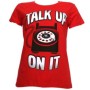 Krizz Kaliko - Red Talk Up On It Ladies T-Shirt