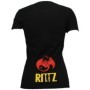 Rittz - Black Top of the Line Ladies T-Shirt