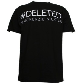 Mackenzie Nicole - Black Deleted T-Shirt