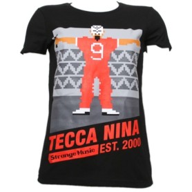 Tech N9ne - Black Retro Ladies T-Shirt