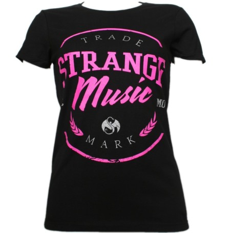 Strange Music - Black Trademark Ladies T-Shirt