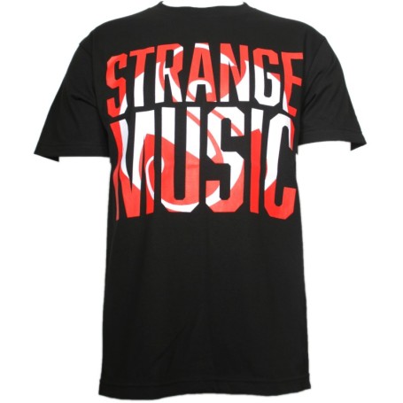 Strange Music - Black Inset S & B T-Shirt