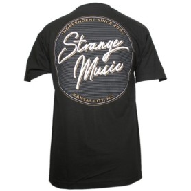 Strange Music - Black Pin T-Shirt