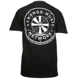 Strange Music - Black Network T-Shirt