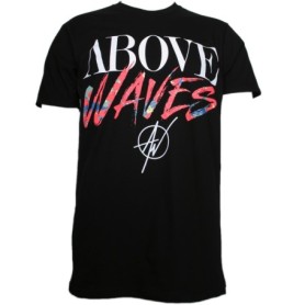 Above Waves - Black Logo T-Shirt