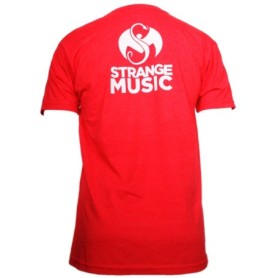 Strange Music - Red Snake And Bat Luxury Blend T-Shirt