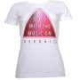 Wrekonize - White Music On Ladies T-Shirt