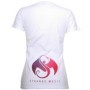 Wrekonize - White Music On Ladies T-Shirt