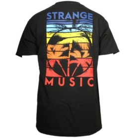 Strange Music - Black Palm Tree T-Shirt