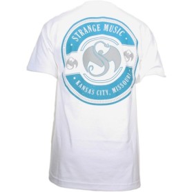 Strange Music - White Stamp T-Shirt