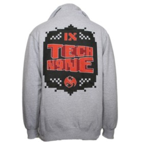 Tech N9ne - Athletic Heather 8-Bit Zip Hoodie