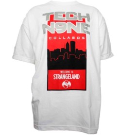 Tech N9ne - White Welcome To Strangeland Presale T-Shirt