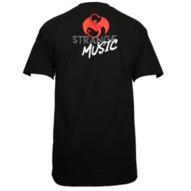 Strange Music - Black Indie T-Shirt