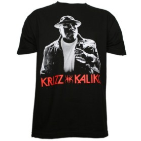Krizz Kaliko - Black Portrait T-Shirt