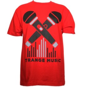 Strange Music - Red Microphone T-Shirt