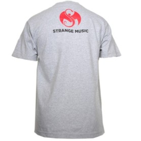 Strange Music - Athletic Heather Headphones T-Shirt