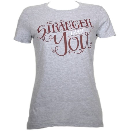 Strange Music - Athletic Heather Stranger Than You Ladies T-Shirt