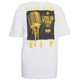 Stevie Stone - White Level Up VIP T-Shirt