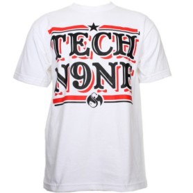 Tech N9ne - White Bars T-Shirt
