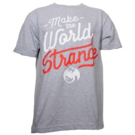 Strange Music - Athletic Heather World Strange T-Shirt