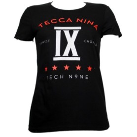 Tech N9ne - Black IX Star Ladies T-Shirt