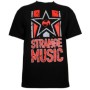 Strange Music - Black Star T-Shirt