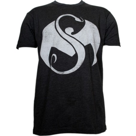 Strange Music - Charcoal Snake and Bat Luxury Blend T-Shirt