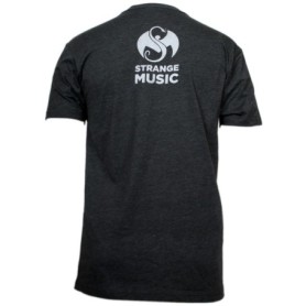 Strange Music - Charcoal Snake and Bat Luxury Blend T-Shirt