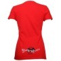 Strange Music - Red Inset Ladies T-Shirt