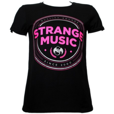 Strange Music - Black Sound Ladies T-Shirt