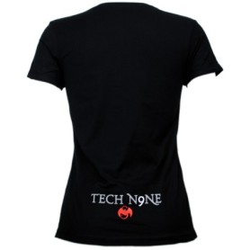 Tech N9ne - Black Bandana Photo Ladies T-Shirt