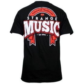 Strange Music - Black Arch T-Shirt
