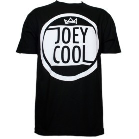 Joey Cool - Black Circle Crown T-Shirt