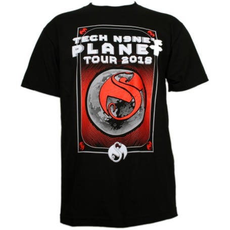 Tech N9ne - Black Planet Tour 2018 T-Shirt