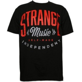 Strange Music - Black Self Made T-Shirt