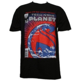 Tech N9ne - Black Planet Comic Book T-Shirt