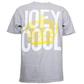 Joey Cool - Athletic Heather Stacked Crown T-Shirt