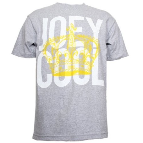 Joey Cool - Athletic Heather Stacked Crown T-Shirt