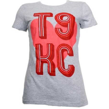 Tech N9ne - Athletic Heather Heart Ladies T-Shirt