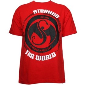 Strange Music - Red Strange The World T-Shirt