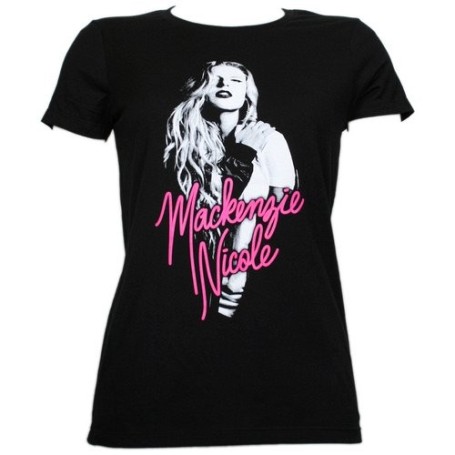 Mackenzie Nicole - Black Photo Ladies T-Shirt