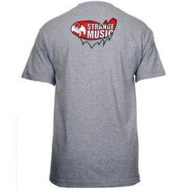 Strange Music - Athletic Heather Ripped T-Shirt