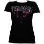 Strange Music - Black Brush Ladies T-Shirt