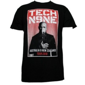 Tech N9ne - Black AU/NZ Tour 2018 T-Shirt