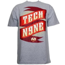 Tech N9ne - Athletic Heather Ribbon T-Shirt