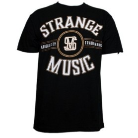Strange Music - Black KC Trademark T-Shirt