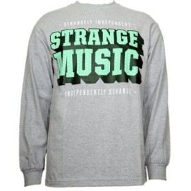 Strange Music - Athletic Heather Strangely Long Sleeve T-Shirt