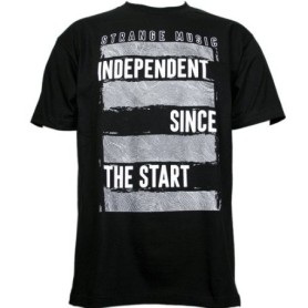 Strange Music - Black Independent T-Shirt