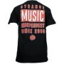 Strange Music - Black Independent Advisory T-Shirt